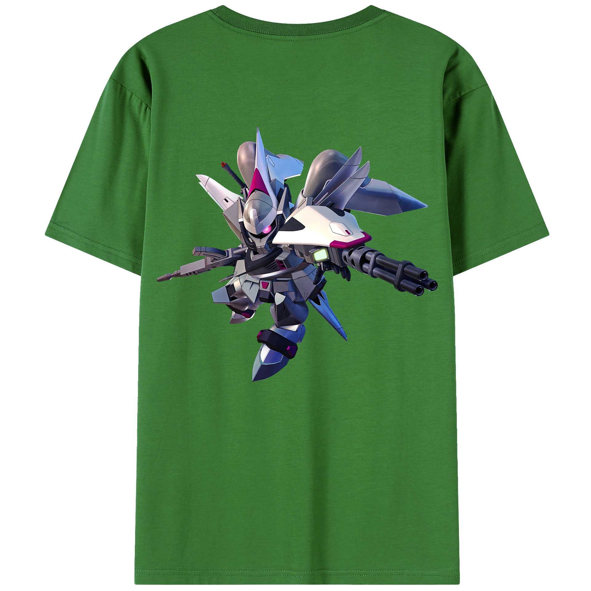 （画像用） 機動戦士ガンダム Mobile Suit Gundam レディース半袖Tシャツ(バックプリント)